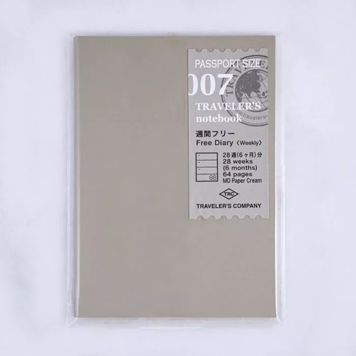 #007 Undated Weekly (Passport)