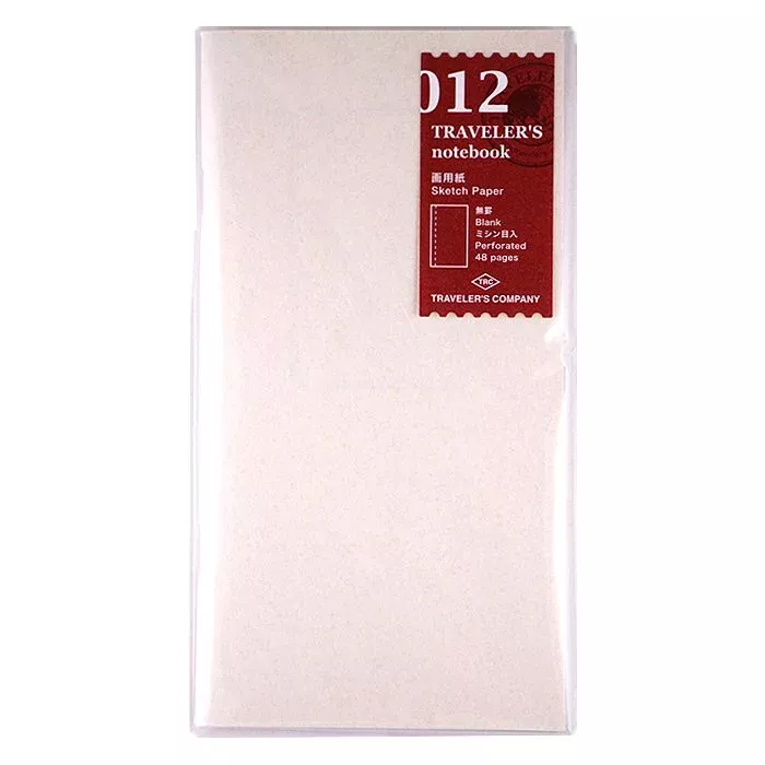 #012 Sketch Paper Refill (Regular)