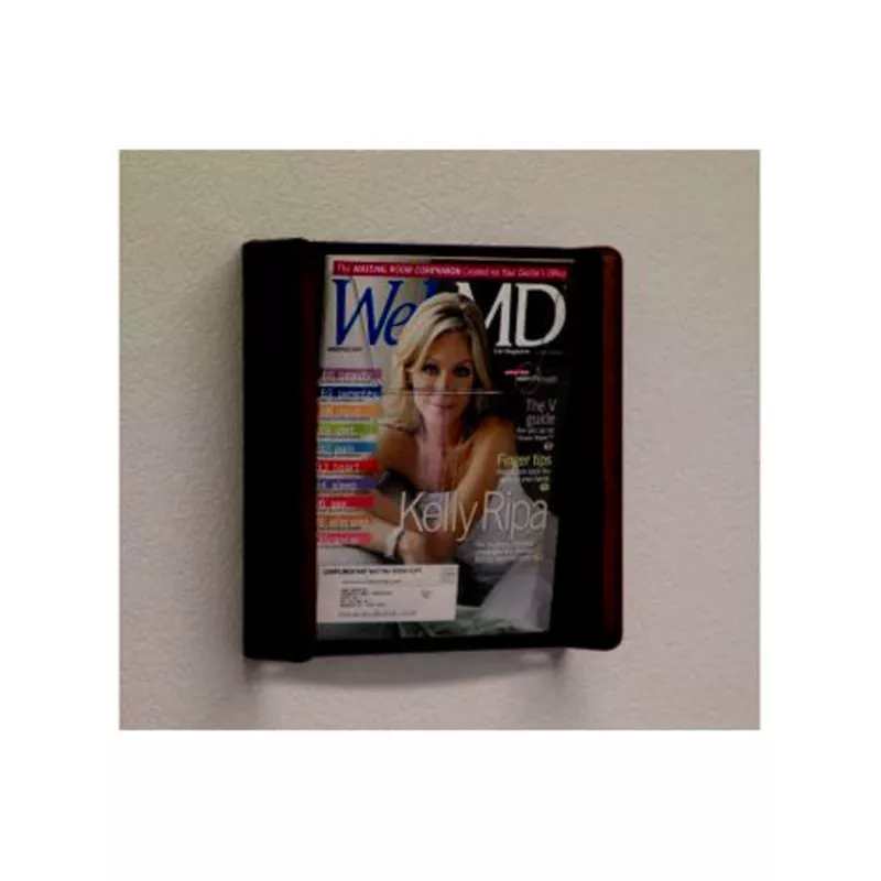 1 Pocket Acrylic & Oak Wall Display