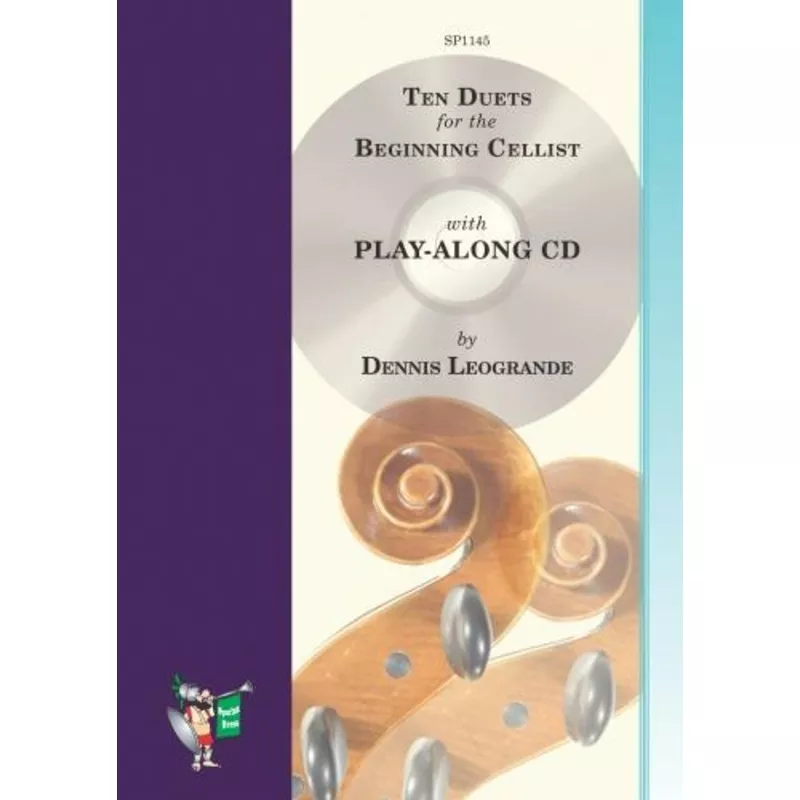 10 Duets for the Beginning Cellist – Cello/CD by Leogrande Spartan SP1145