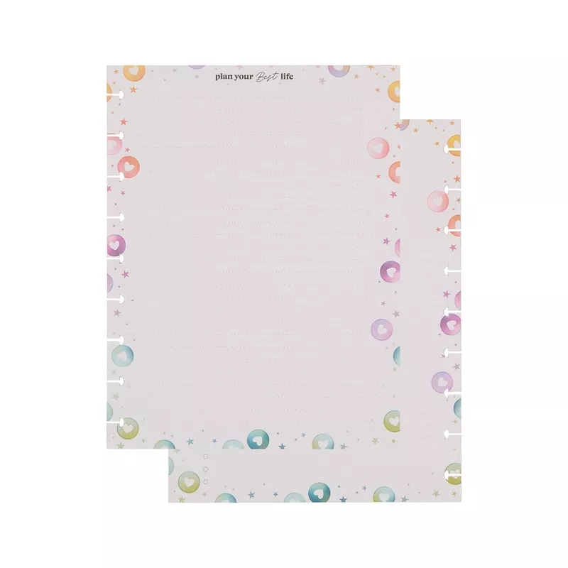 10 Years of Happy – Checklist Classic Filler Paper – 40 Sheets