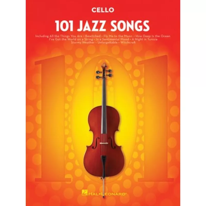 101 Jazz Songs – Cello Solo – Hal Leonard 146373