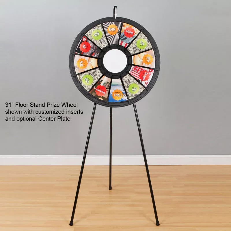12-Slot 31″ Floor Stand Prize Wheel