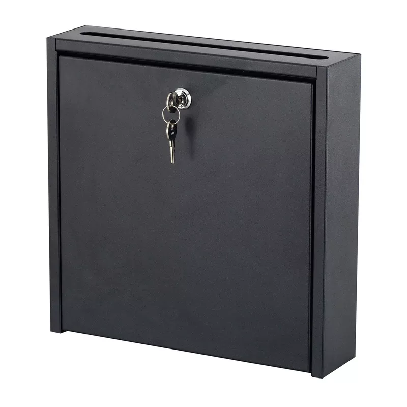 12 x 12″ Wall-Mounted Interoffice Mailbox with Lock