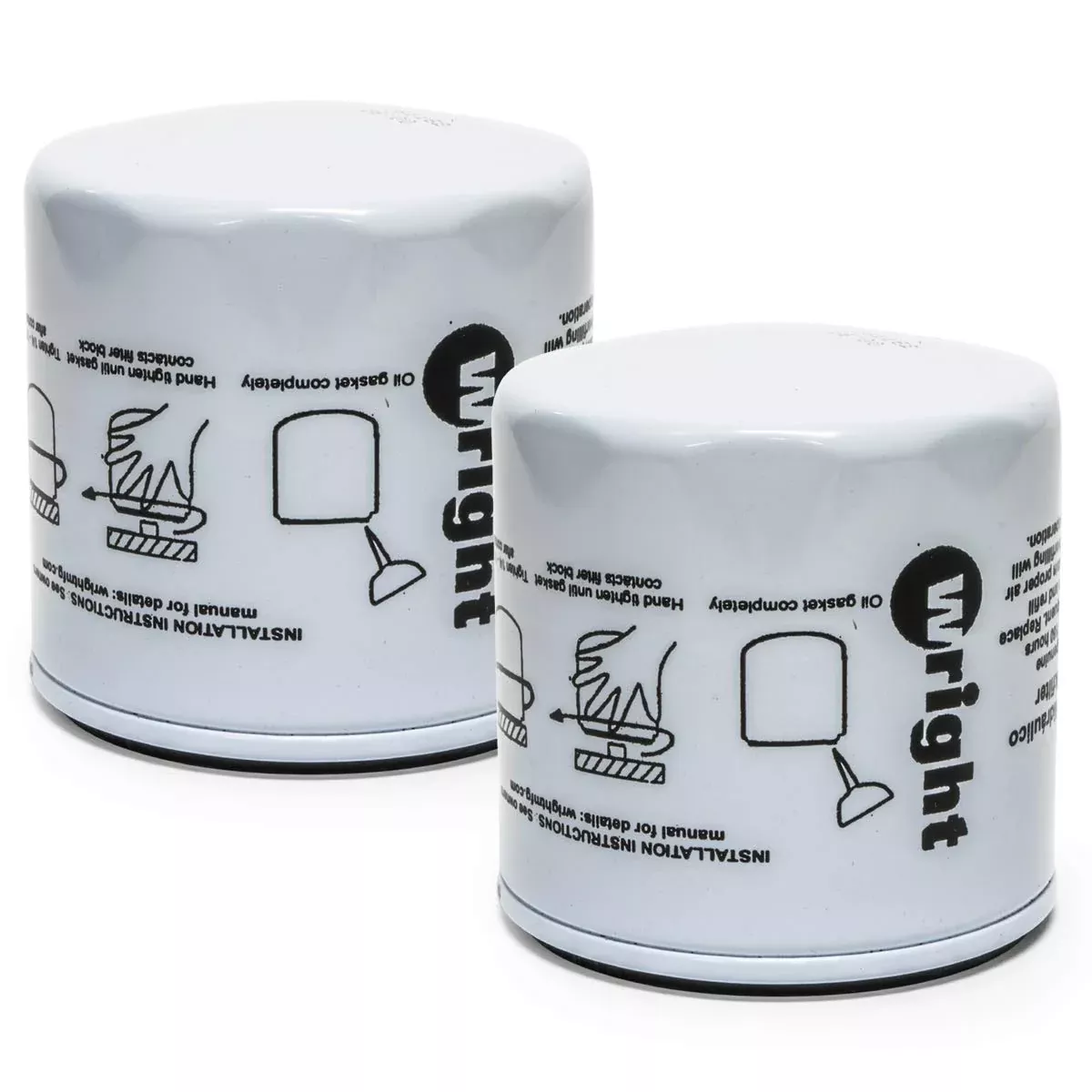 2Pk Genuine Oem Wright Stander Transmission Oil Filter 34490002 Sentar Mid-Mount