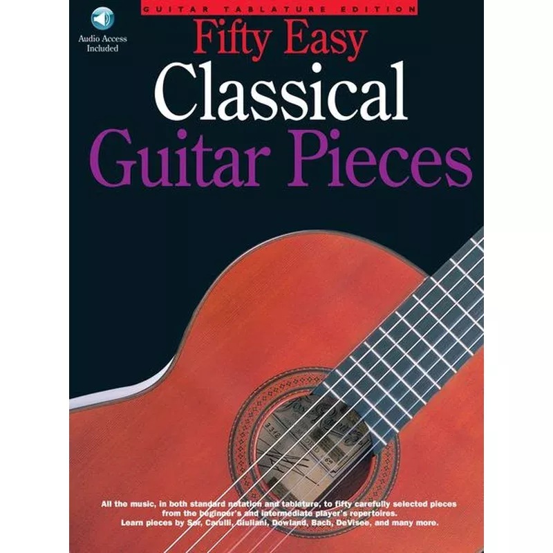 50 Easy Classical Guitar Pieces