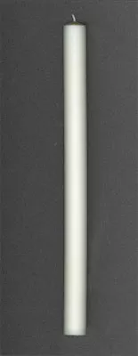 51% Beeswax Candles, 1-1/8" x 15" (Pack of 12)