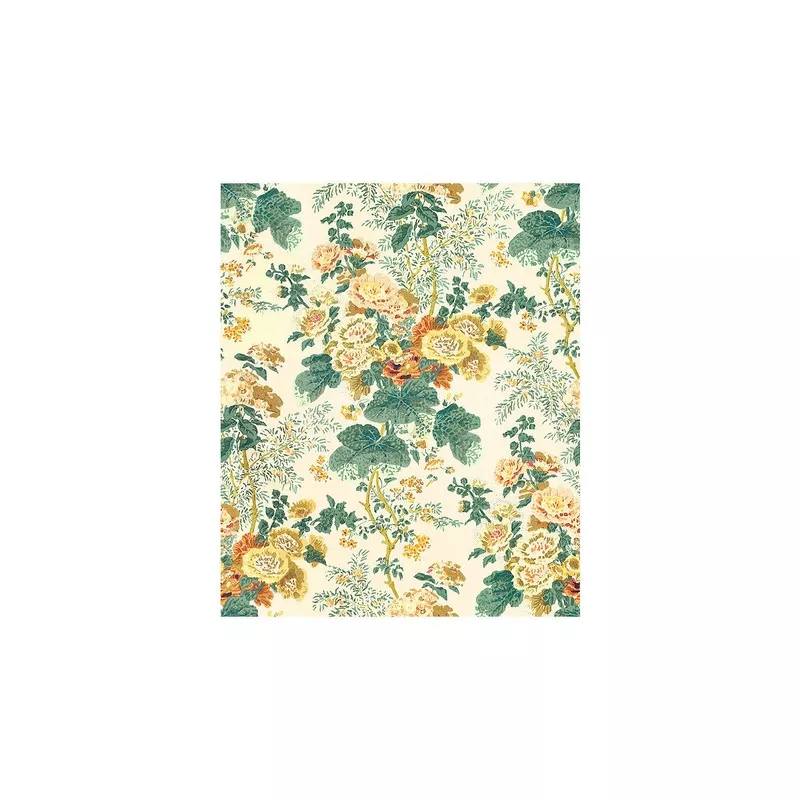 7126.LJ.0 HOLLYHOCK HDB YELLOW – LEE JOFA Fabric