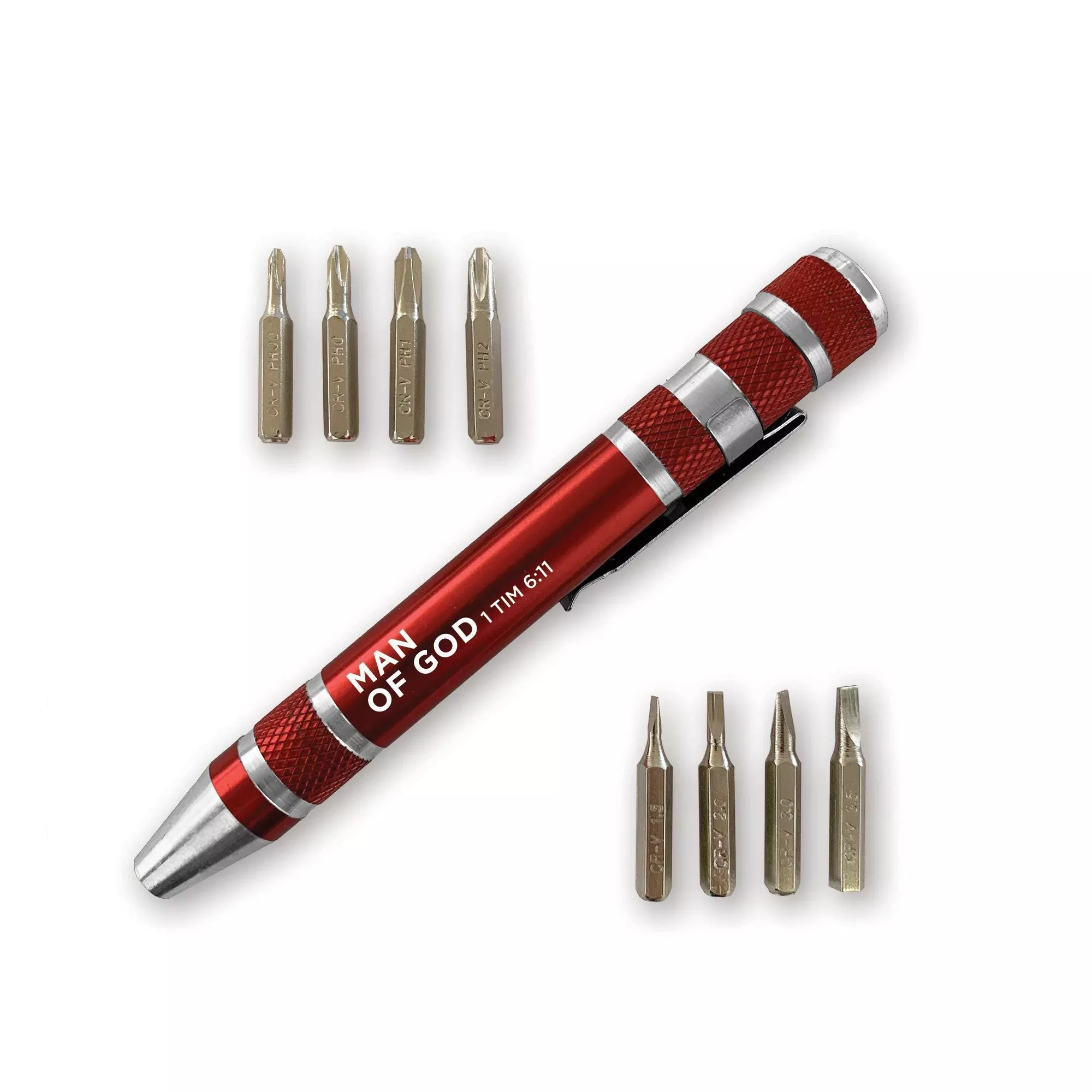 8-in-1 Pen Style Screwdriver