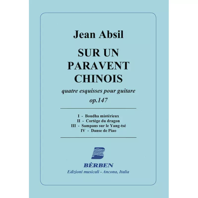 Absil: Sur un Paravent Chinois, Op. 147