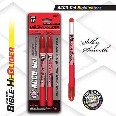 ACCU-GEL BIBLE-HI-GLIDER – 2 PK/RED