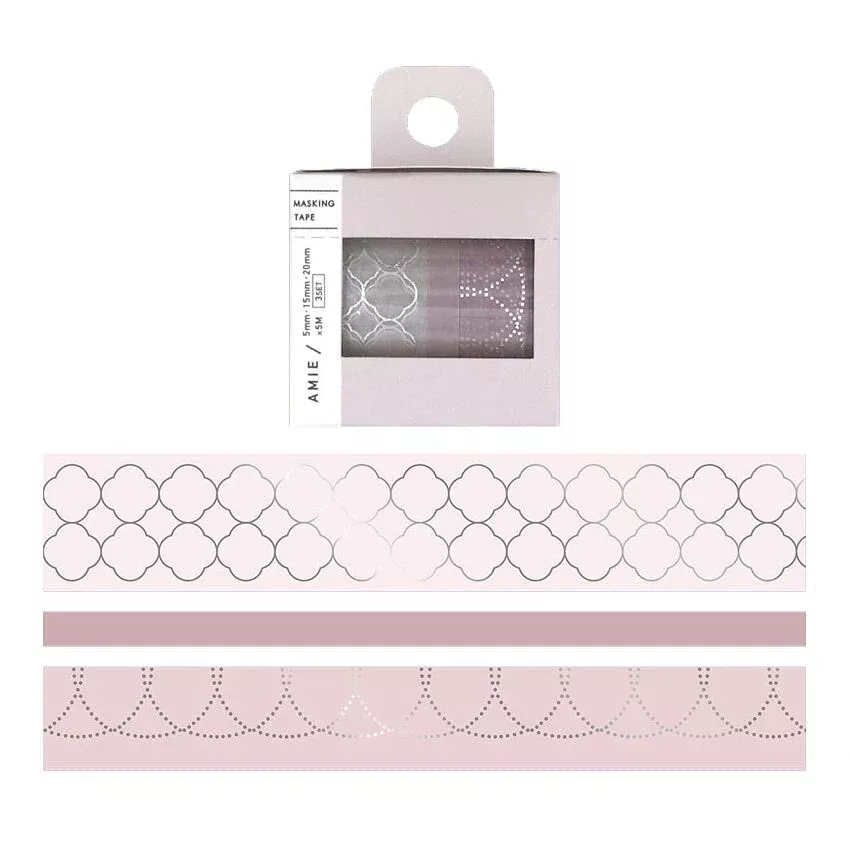 AMIE Petales Washi Tape (Set of 3)