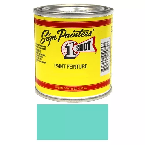 AQUA Pinstriping Lettering Enamel Paint, 1/2 Pint