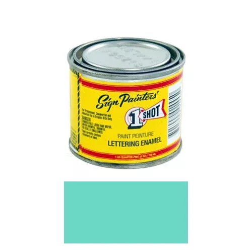 AQUA Pinstriping Lettering Enamel Paint, 1/4 Pint
