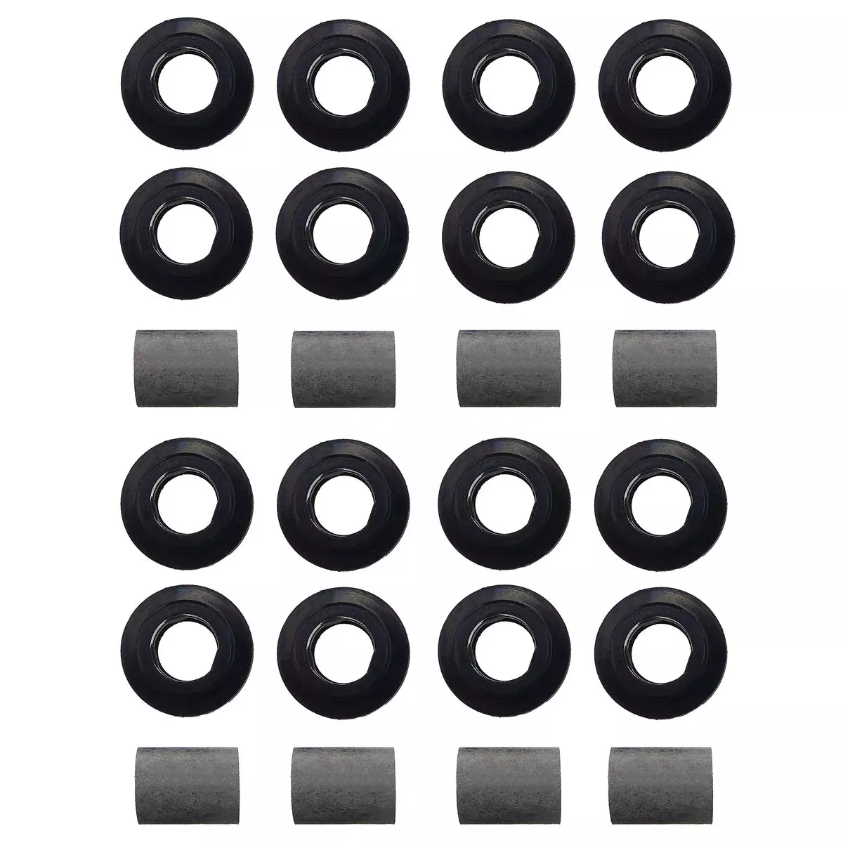 For Arctic Cat Shock Bushing Kit, Upper Lower Front Rear Shock Bushing For Arctic Cat 250 300 375 400 454 500 650, 21-0001