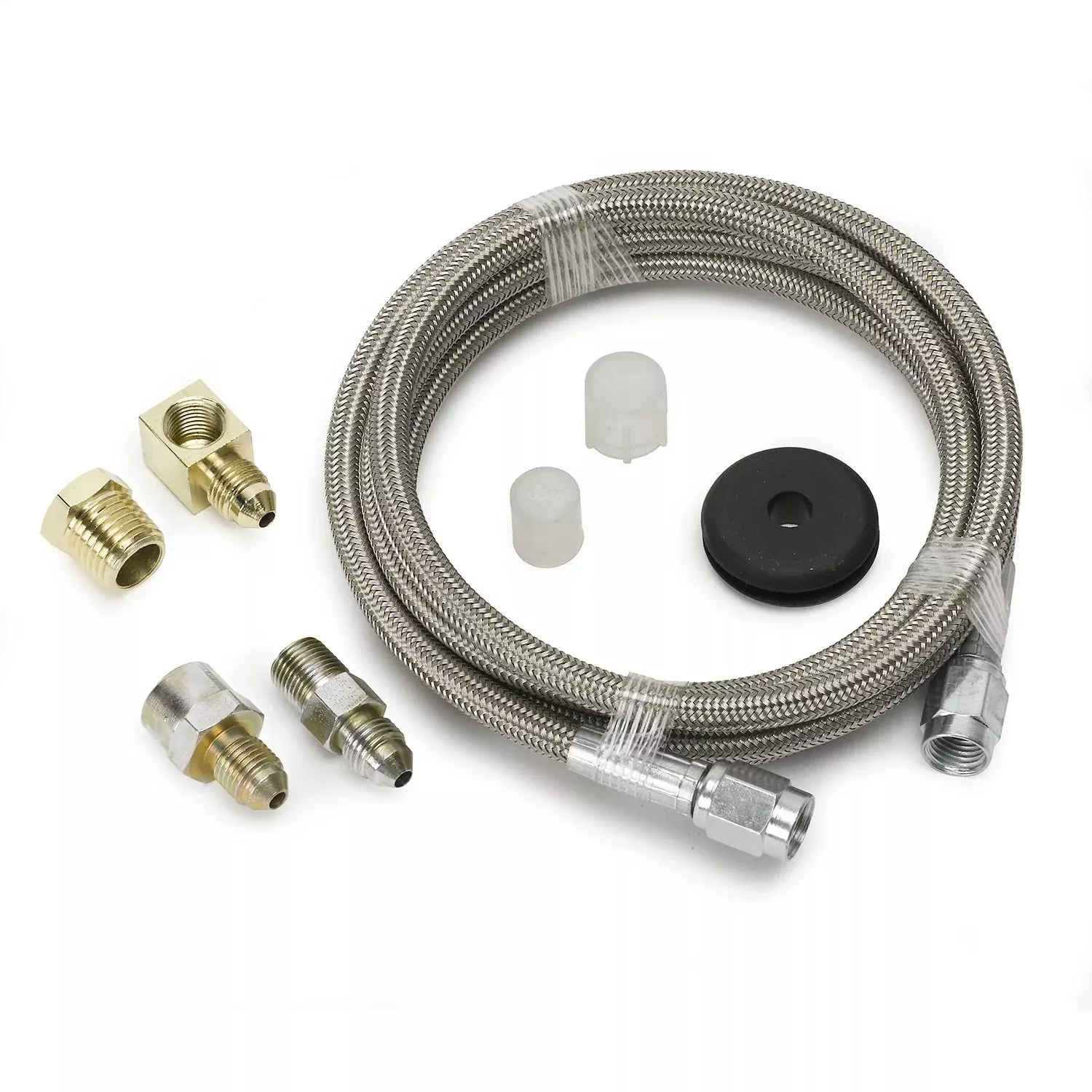 Auto Meter 3236 Braided Stainless Steel Hose , Black