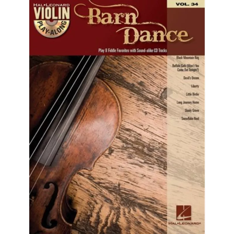 Barn Dance – Violin Play-Along Volume 34 – Various – Violin Hal Leonard /CD