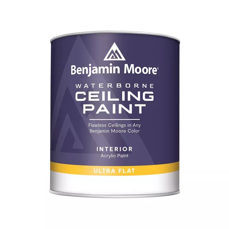 BENJAMIN MOORE Flat Base 2 Ceiling Paint Interior 1 qt