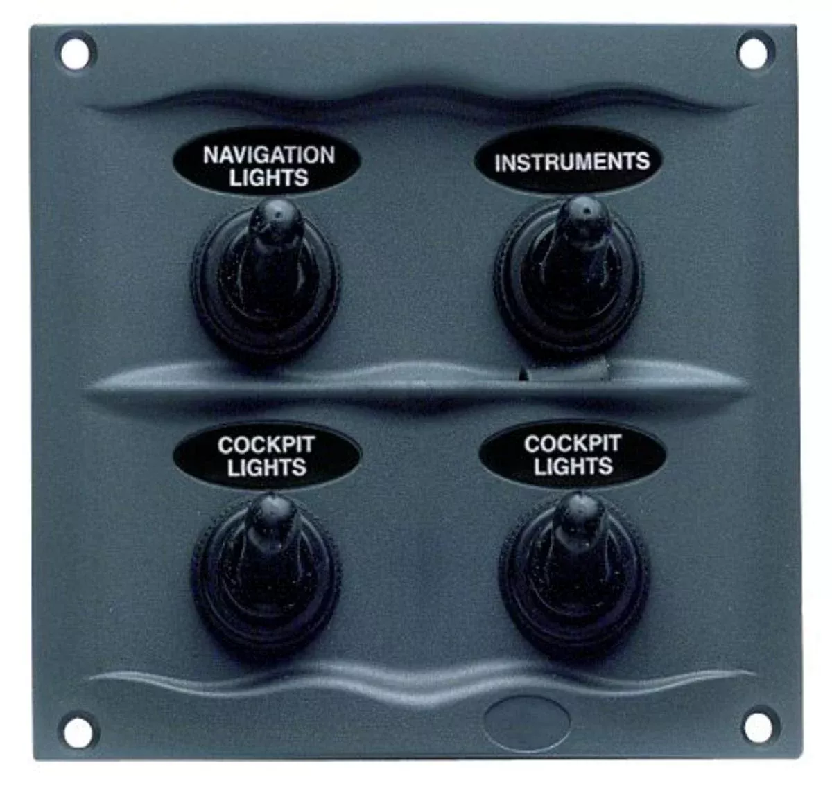 Bep 900-4Wpw Splash Proof Panel - 4 Way - White