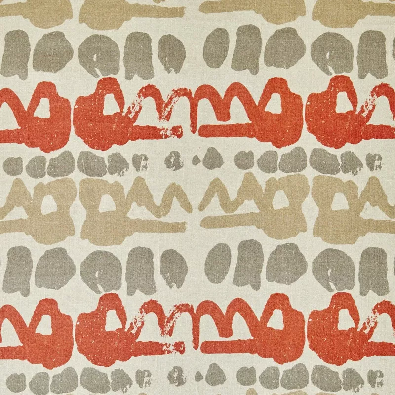 BFC-3649.1121.0 ALTAMIRA RED/GREY – LEE JOFA Fabric