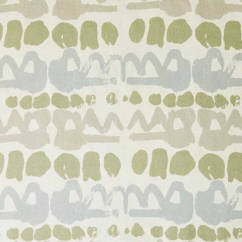 BFC-3649.1130.0 ALTAMIRA GREEN/STONE – LEE JOFA Fabric