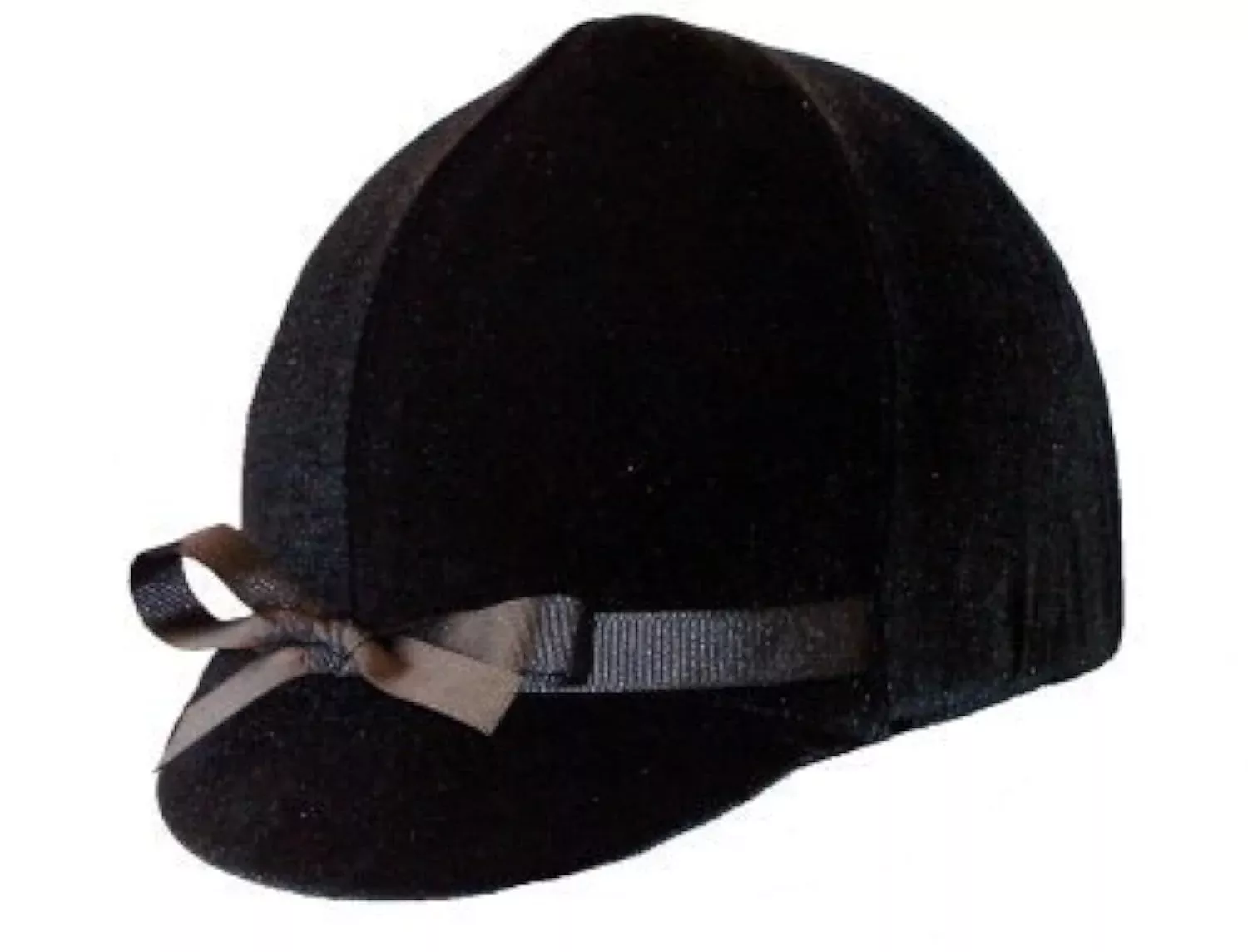 Black Velvet Helmet Cover