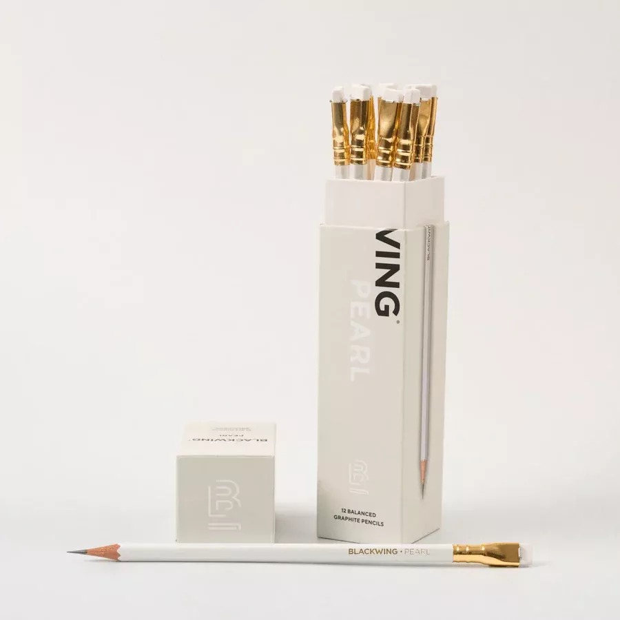 Blackwing Pearl White Pencils (Set of 12)