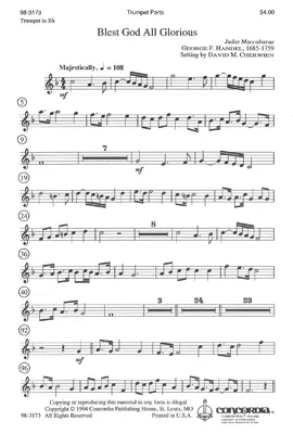 Blest God All Glorious (Instrumental Part)