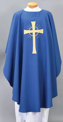 Blue Chasuble