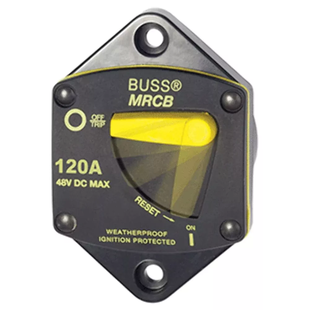 Blue Sea Systems 7046 187-Series Circuit Breaker, Panel Mount, 120A