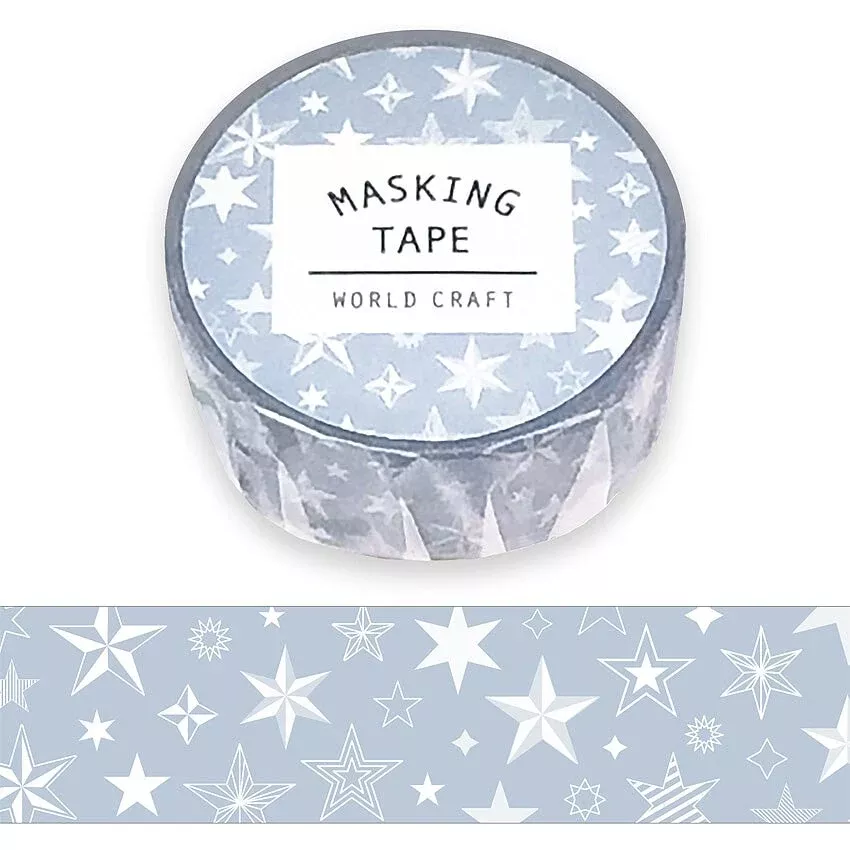 Blue Stars Washi Tape