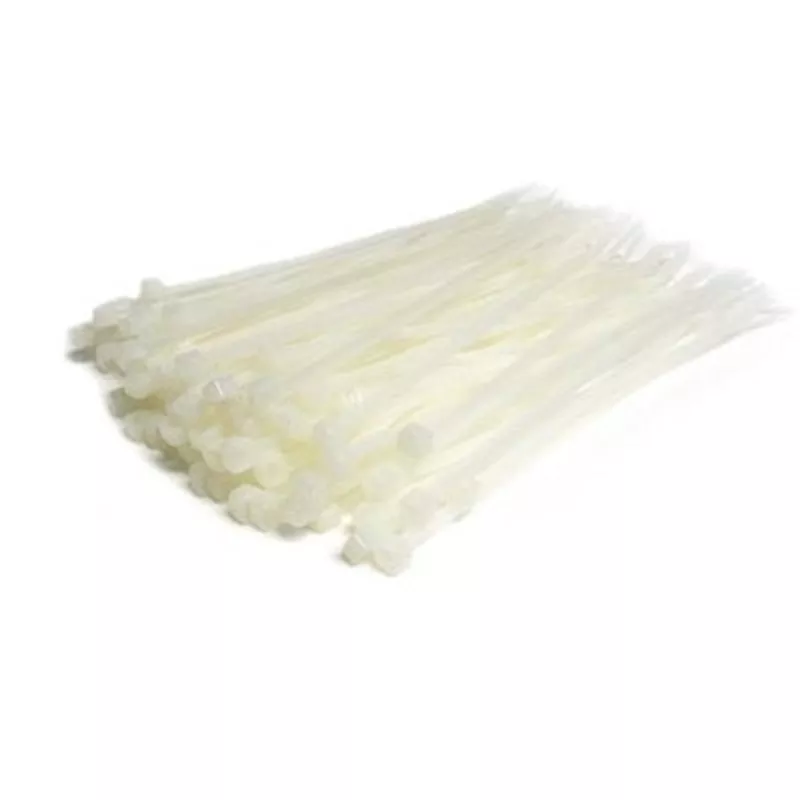 CABLE TIES-STARTECH 6″ NYLON CLEAR, 100/PACK