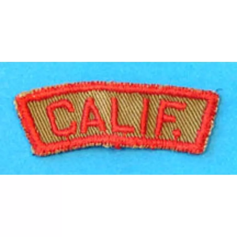 California Tan and Red State Strip FQ12861356
