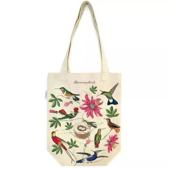 Cavallini Tote Bag Hummingbirds