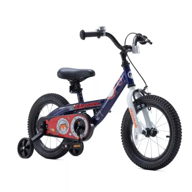 Chipmunk Submarine 18inch Children Bicycle Navy Blue