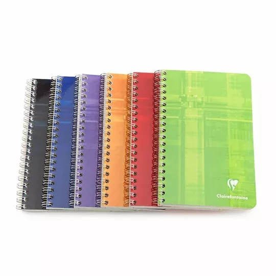 Clairefontaine Assorted Wirebound Multi-Subject 4x6 Graph