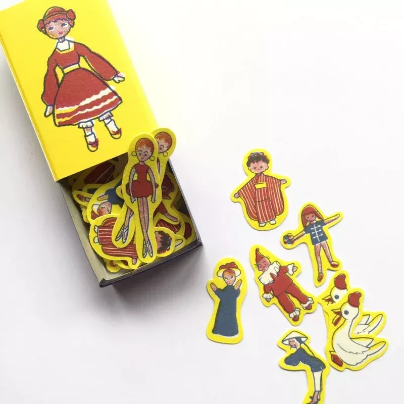 Classiky x Yonagado Matchbox Small Sticker Pretty Girl