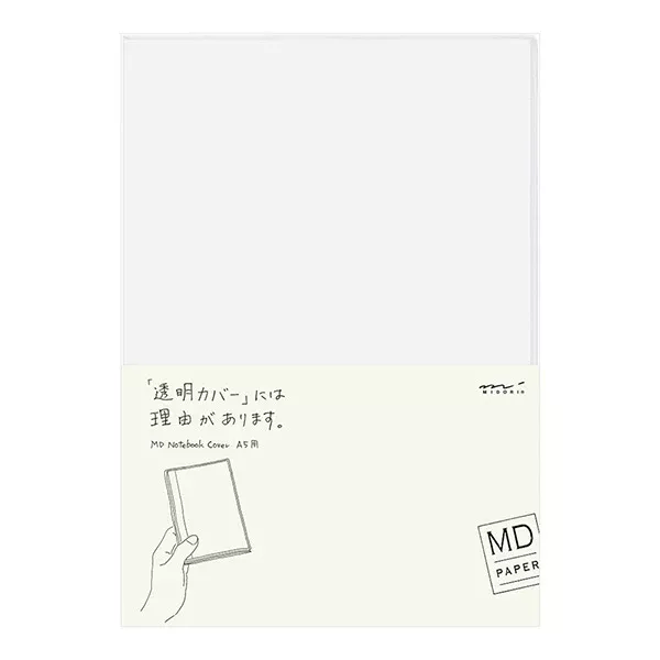 Clear Cover For MD Notebook A5