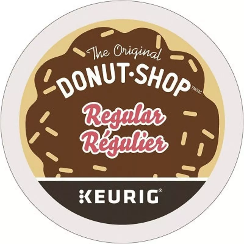 COFFEE-K CUP DONUT SHOP ORIGINAL MEDIUM ROAST, REGULAR-32095