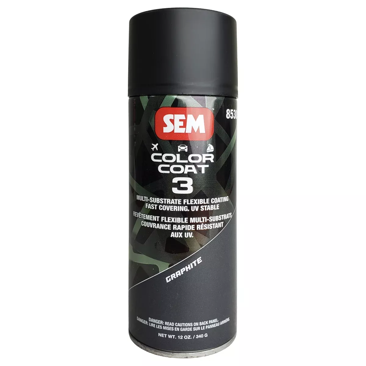 Color Coat 3 Graphite - Multi-Substrate Flexible Coating, 12oz, Aerosol