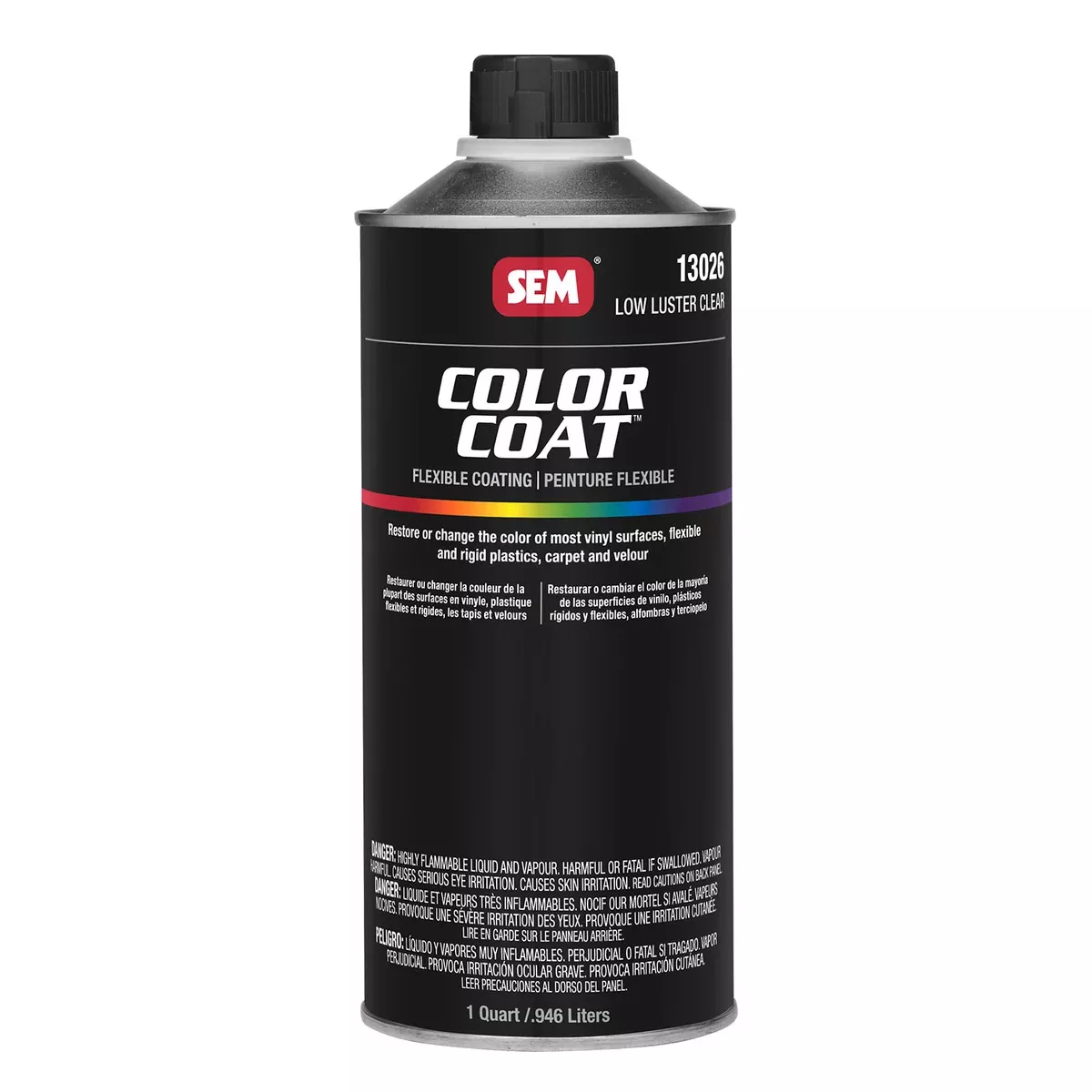 Color Coat - Low Luster Refinishing Clear, 1 Quart Cone Top