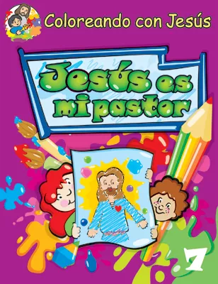 Coloreando con Jesús: Jesús es mi pastor (Coloring with Jesus: Jesus is my Shepherd)