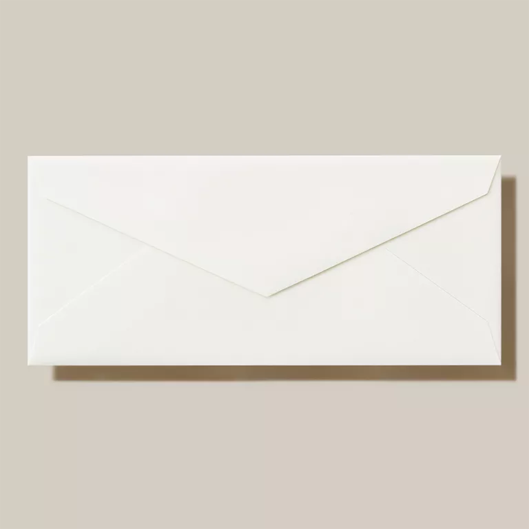 Crane 32lb. Pearl White #10 Envelope