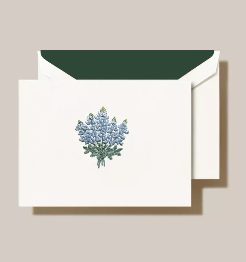 Crane Classic Notes -Bluebonnets
