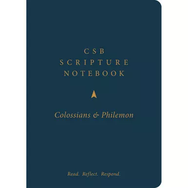 CSB Scripture Notebook, Colossians and Philemon, Journaling (Paperback) - Bulk Case of 100