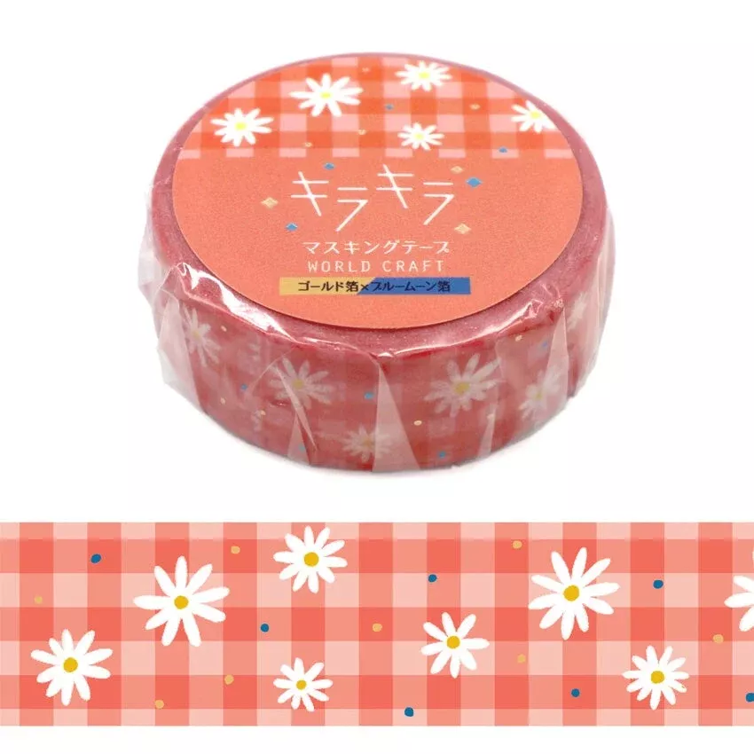 Daisy Glitter Foil