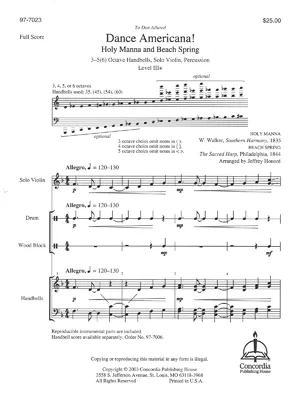 Dance Americana (Full Score)