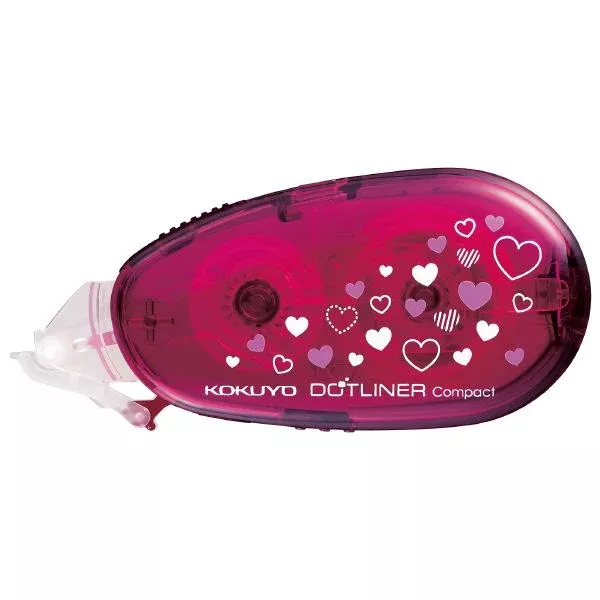 (DC) Kokuyo Dotliner Compact Tape Glue Heart