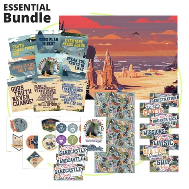 Decor Kickstarter BUNDLE - Breaker Rock Beach VBS 2024 by Lifeway