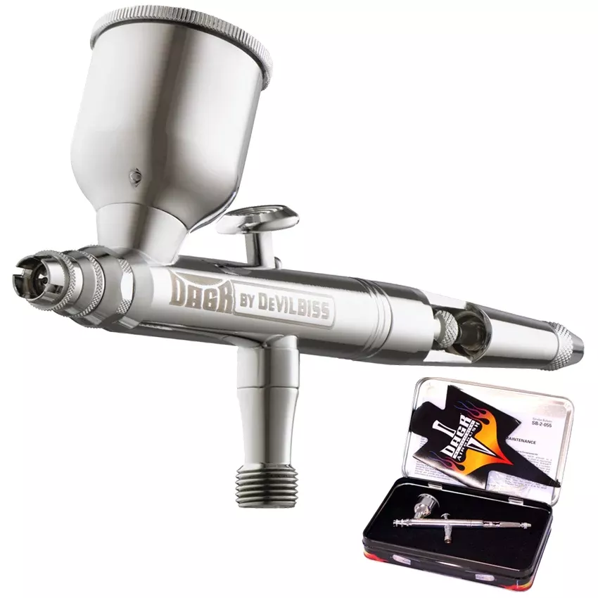 Devilbiss DAGR .35 mm Gravity Feed Dual-Action Airbrush (802609)